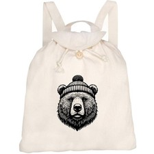 Canvas-Rucksack / Backpack "Beanie Bear" (RK00031614)