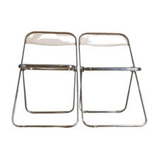 2er Set Midcentury Klappstuhl Plia Castelli Giancarlo Piretti Stuhl