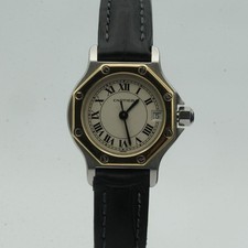 CARTIER SANTOS RONDE QUARTZ