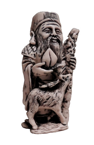 Alte asiatische figur aus - alte, figur--aus