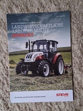 Steyr Kompakt S     Prospekt Traktor Schlepper