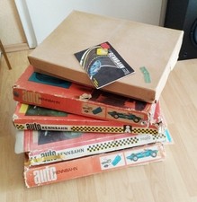 Konvolut Autorennbahn, Bahnen, Trafo, Steuerungen, Zubehör Prefo, DDR