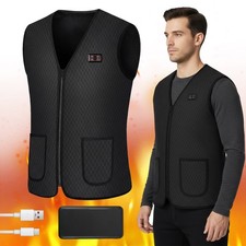 Unisex 9 Zonen USB Beheizbare