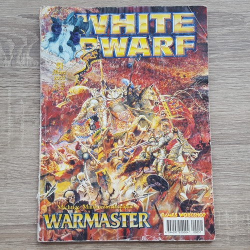 White dwarf heft magazin - white,