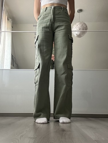 Grüne cargohose - grüne,
