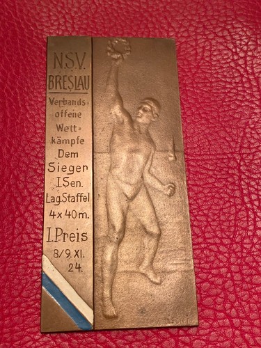 Plakette nsv breslau - plakette,