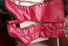 Damen Stiefel ROT Gr 42 43
