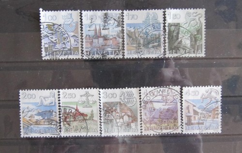 Briefmarken schweiz 1982 1984 - schweiz, 1982-1984