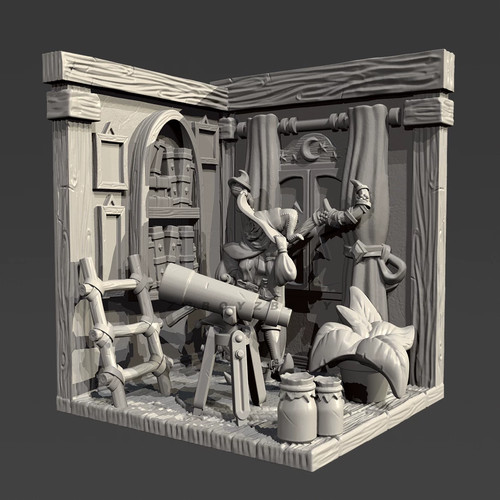 Unassembled 80mm resin - 80mm,