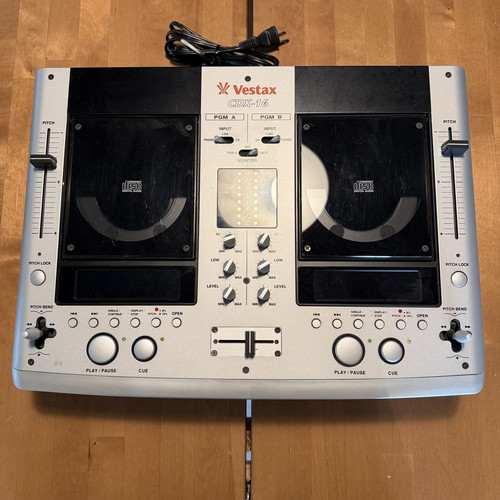 Vestax cdx dual player - vestax,