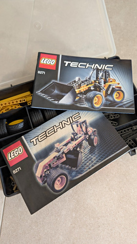Lego technic 8271 radlader - radlader, /