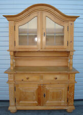 Hochw. Weichholz Buffet Kommode Wandschrank Küchenschrank Vitrinenschrank Vitrin