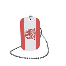 Dog Tag Flagge Hainburg Hessen