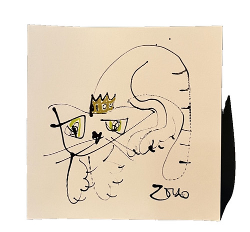 Katze expressiv original - katze,