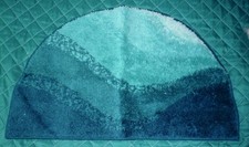 Duschvorlage GRUND Welle blau