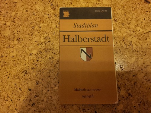 Stadtplan halberstadt ddr - stadtplan,