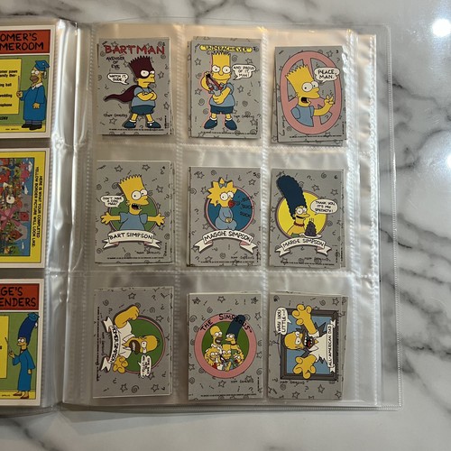 Simpsons full set karten - 88,