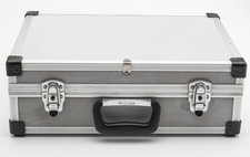 Aluminiumkoffer Kamerakoffer Fotokoffer Koffer camera suitcase in Silber silver
