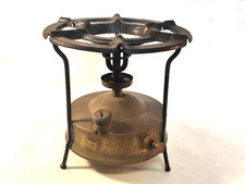 DDR Petroleumgaskocher BAT Kocher Stövchen Campingkocher Messing