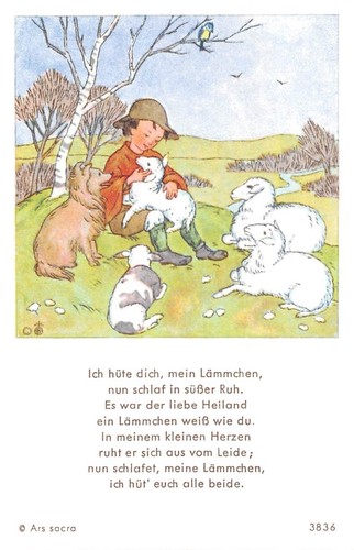 Fleißbildchen heiligenbild - fleißbildchen,