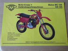 MAICO Prospekt 1979  MC 125