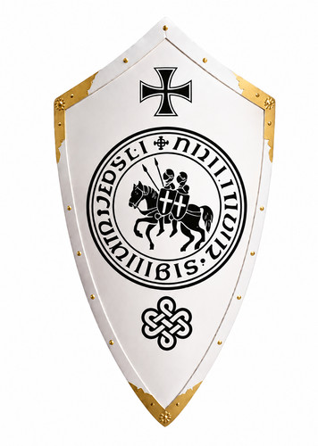 Mittelalter templer schild - mittelalter,