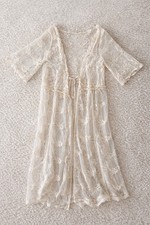 Boho spitzen kimono cardigan - spitzen,
