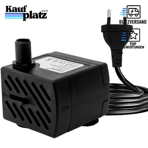 Mini tauchpumpe 180l h - tauchpumpe, 3w