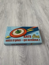 Rate Fix Gesellschaftsspiel Retro 