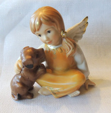 Goebel Figur Engel mit Hund /