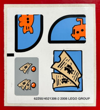 Lego Sticker aus SpongeBob Set