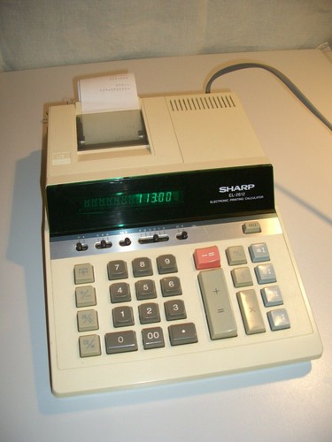 Sharp druckrechner 2612 - sharp, el-2612