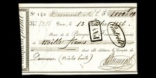 FRANKREICH - Quittung Banque