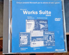 MS Works Suite 2004 ITA DVD -