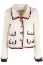 CHANEL CREME 2006 TWEED JACKE