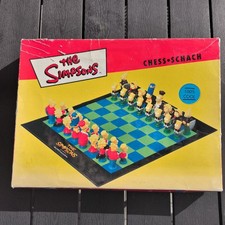 Schachspiel 3D The Simpsons Chess 3D The Simpsons  1997 vollständig Schach
