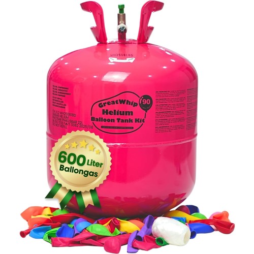 Helium gasflasche 600l - helium,