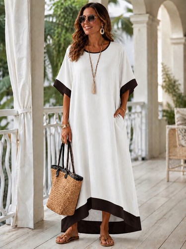 Sommer damen strandkleid aus - damen,