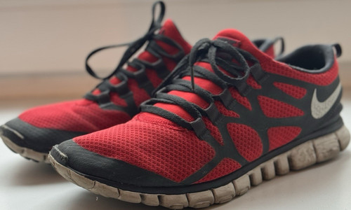 Nike free sneaker rot schwarz - nike,