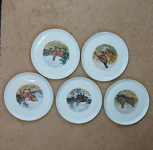 Bavaria porzellan teller set - bavaria,