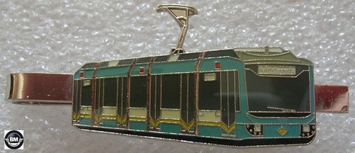 Krawattenklammer straßenbahn - krawattenklammer,