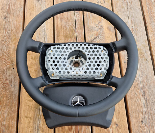 New leather mercedes - new,