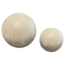 Beton Dekokugeln, 2er Set -