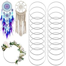 20 Stück Metallringe zum