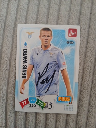 Trading card signiert denis - trading,