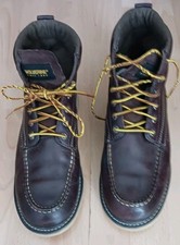 WOLVERINE BOOTS GRÖSSE 45 BRAUN LEDER