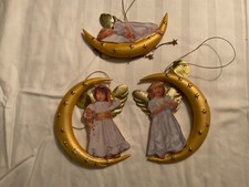 3 Engel von Bradford Editions „ magische Mondstrahlen „