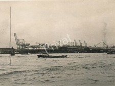 Photo Hamburg Port 1928 Cranes