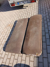 VW BUS T3 Doka hintere Sitzbank, Syncro, Rücksitzbank, 2 Teile braun