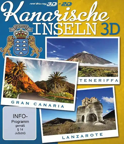 Kanarische inseln 3d - kanarische,